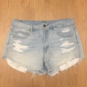 American Eagle High-Waisted Cut-offs